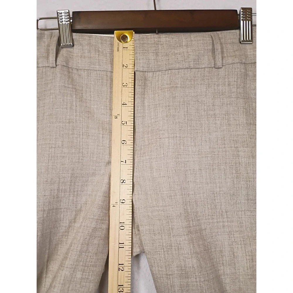 Business Casual Banana Republic Women 8 Beige Martin Fit Straight Leg Trousers